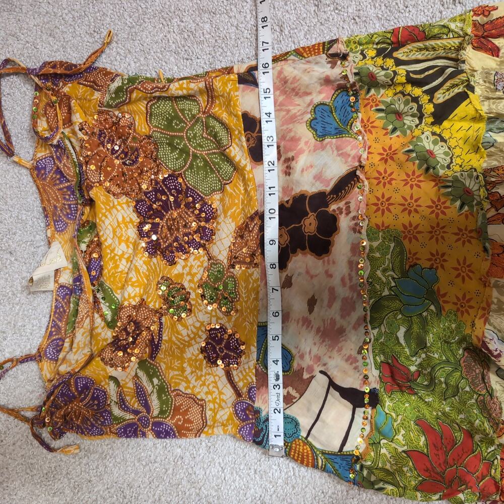 Whimsygoth Patchwork Vintage Dress - image 8